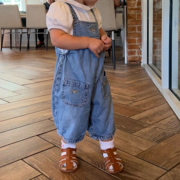 vintage ralph lauren denim overalls - Picture 5 of 5